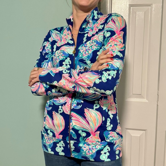 Lilly Pulitzer Jackets & Blazers - Lilly Pulitzer Multicolor Floral Jacket